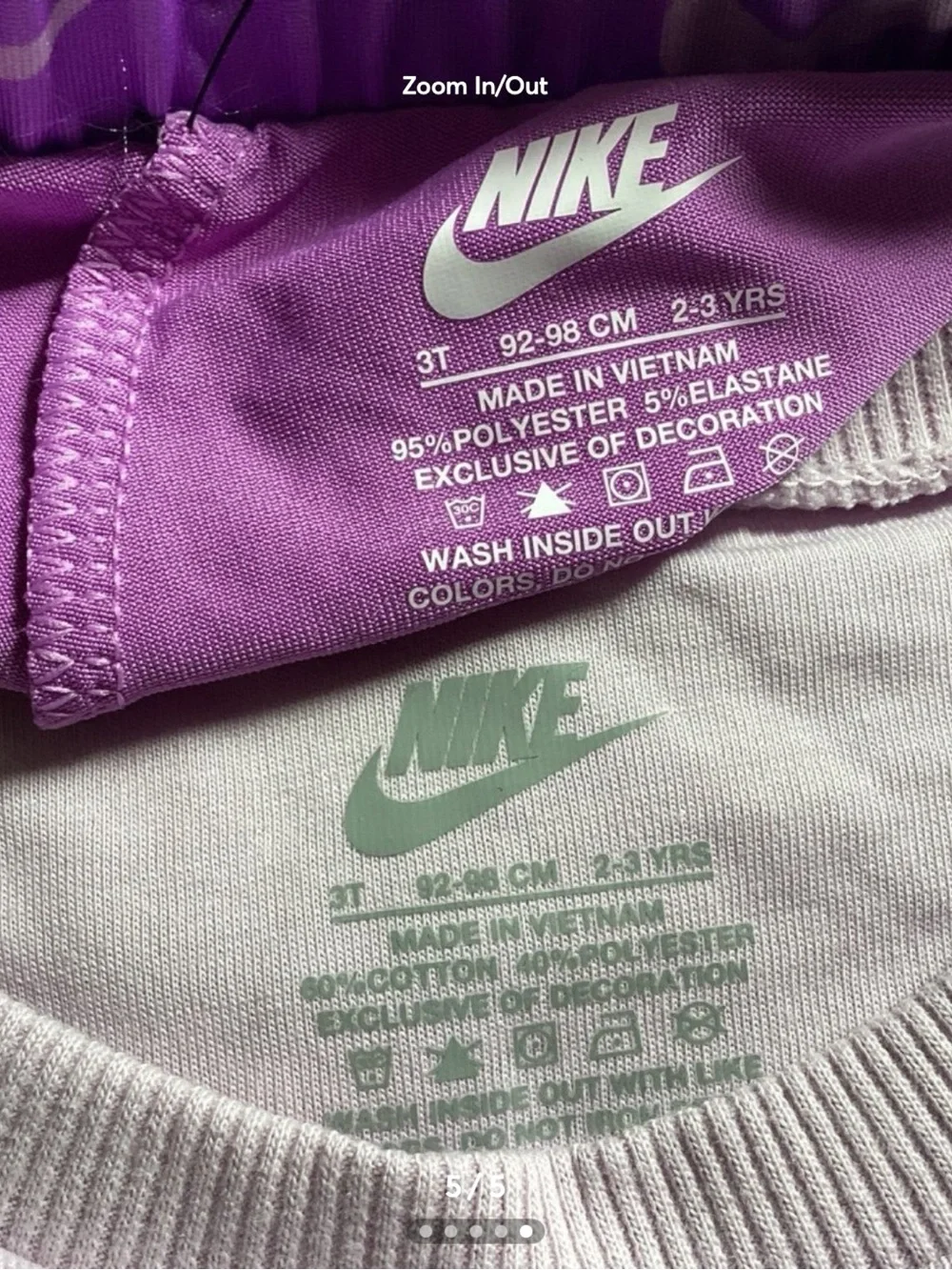 Nike Toddler Girl Two-Piece size set3T(NWT) ~PRICE FIRM, NO OFFERS~ - Picture 5 of 5